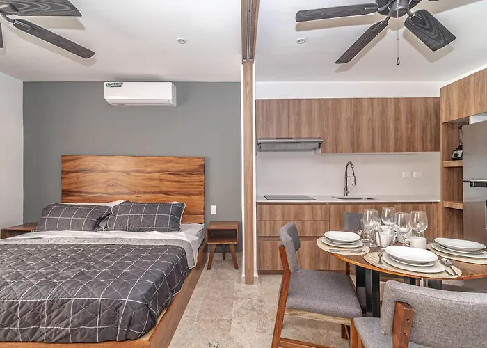 Holiday home King With Private Balcony, Rooftop Pool, Gym Tulum
